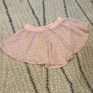 Bloch Olesia Georgette Sequin Skirt in Pink, Size 4-6